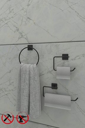 نظم دهنده حمام مشکی فلزی Alper Banyo - کد 804380398