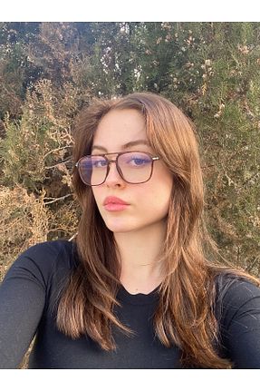 عینک محافظ نور آبی رنگی زنانه مات LUNOX - کد 864126737