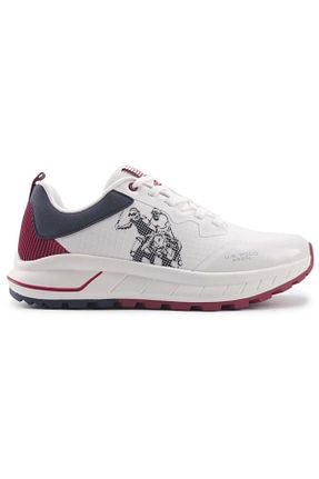 کفش اسنیکر سفید مردانه بند دار U.S. Polo Assn. - کد 828860071