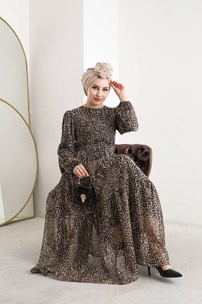 لباس حجاب مشکی زنانه کلوش XXL BUTİK - کد 874191606