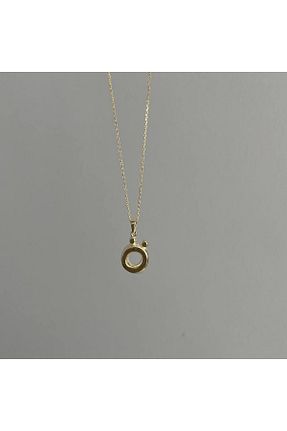گردنبند نقره زرد زنانه 925 عیار LOSGEMELOS - کد 874193909