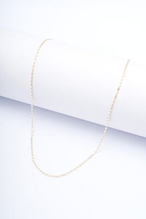 گردنبند استیل ( فولاد ) زرد زنانه استیل (فولاد) SİMİ TAKI - کد 872474856