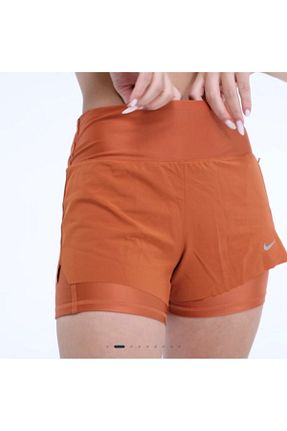 شوارک اسپرت نارنجی زنانه فاق بلند Nike - کد 874352772
