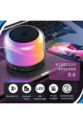 اسپیکر بلوتوث رنگی LaraThec - کد 874208876