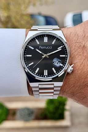 ساعت مچی متالیک مردانه 40 میلی متر Ferrucci - کد 874948231