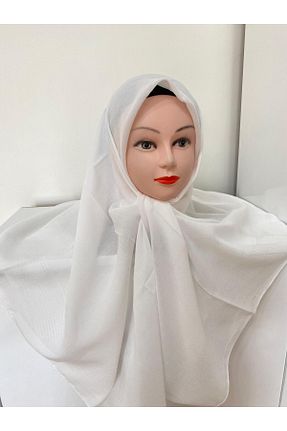 روسری سفید پنبه ای Şehr i sultan - کد 874380944