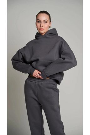 ست گرمکن طوسی زنانه %100 پنبه GIA - ART - کد 902931920