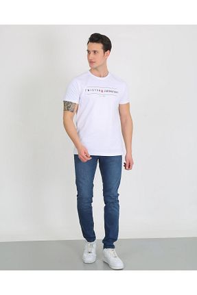 شلوار جین آبی مردانه پارچه Twister Jeans - کد 874376606