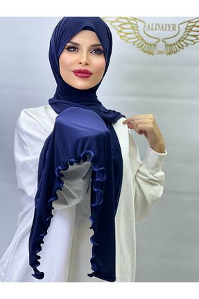 شال سرمه ای زنانه پنبه ای ALDAİR - کد 874371707