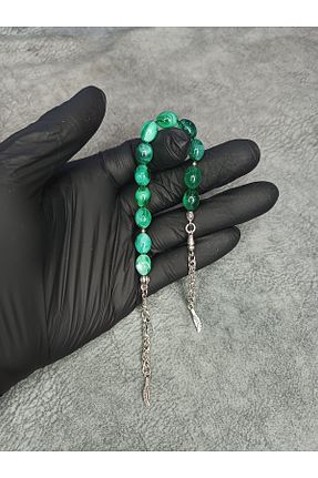 تسبیح سبز کهربا Mos Tespih - کد 874395718