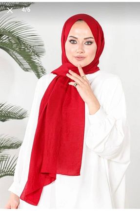 شال زرشکی زنانه ویسکون haremscarfs - کد 376243392