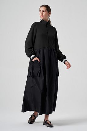 لباس حجاب مشکی زنانه رگولار Nuss - کد 874391177