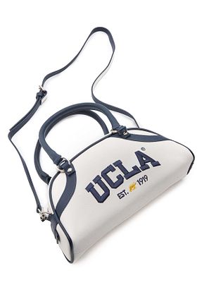 کیف دوشی سرمه ای زنانه چرم مصنوعی Ucla - کد 858629457