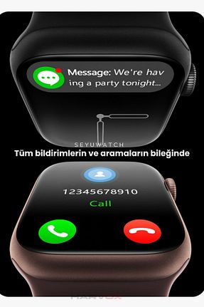 ساعت هوشمند گارانتی وارد کننده SEYUWATCH - کد 841699770