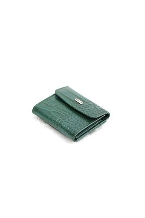 کیف پول سبز زنانه ابعاد کوچک Canpellini - کد 874398340