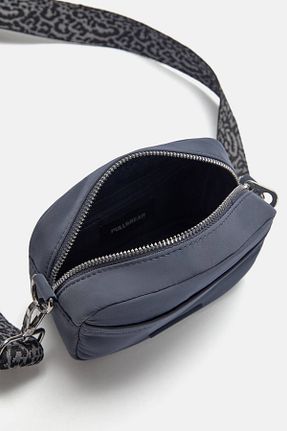 کیف دوشی طوسی زنانه پلی استر Pull & Bear - کد 874825665