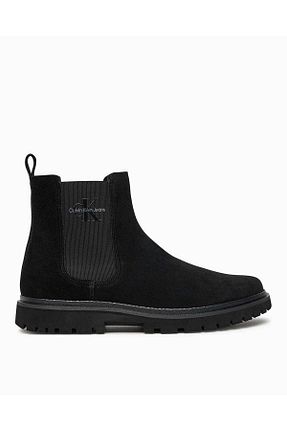 بوت / نیم بوت مشکی مردانه جیر Calvin Klein - کد 873184947