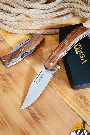 اکسسوری چاقو و قمه قهوه ای LAZBİSA - کد 874584522