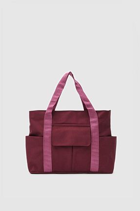 کیف دوشی زرشکی زنانه پلی استر Shule Bags - کد 874587000