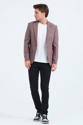 کت بنفش مردانه اسلیم فیت VALUE FASHION - کد 874598002
