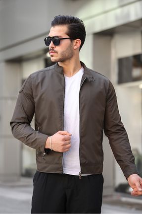 کت خاکی مردانه رگولار Boymen - کد 874600053