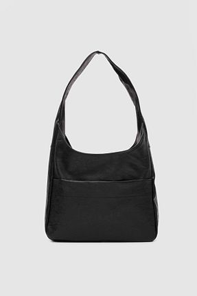 کیف دوشی مشکی زنانه پارچه ای Shule Bags - کد 874585247