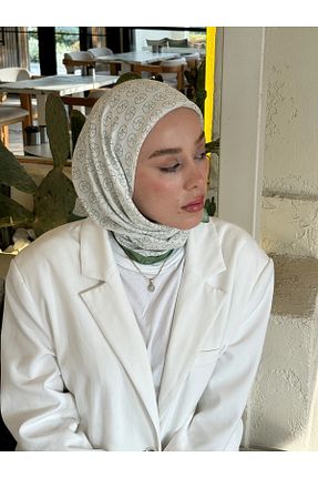 روسری رنگی پنبه پلی استر Şehr i sultan - کد 874604696