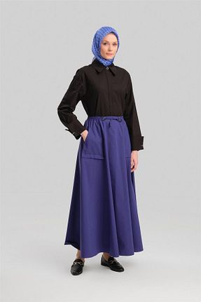 دامن حجاب بنفش زنانه رگولار Armine - کد 837925183