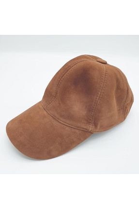 کلاه مشکی زنانه چرم خالص Sanalbolluk - کد 105017726