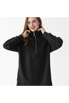 ست بالاتنه و پائین تنه مشکی زنانه بافت DragonFly Moda - کد 874622313