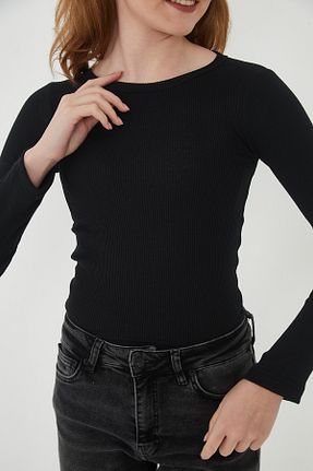 بلوز مشکی زنانه ساده Wearflawless - کد 874630263