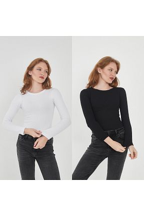 بلوز مشکی زنانه ساده Wearflawless - کد 874630263