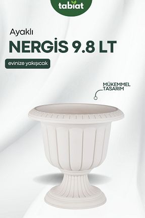 گلدان سفید SERİNOVA - کد 95845759