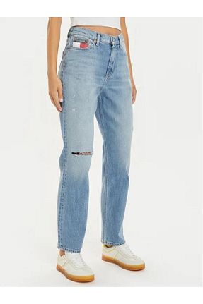 شلوار جین متالیک مردانه پاچه لوله تفنگی Tommy Hilfiger - کد 874731389