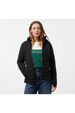 کاپشن مشکی زنانه رگولار Nautica - کد 874738942