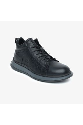 بوت / نیم بوت مشکی مردانه چرم خالص Greyder - کد 874744015