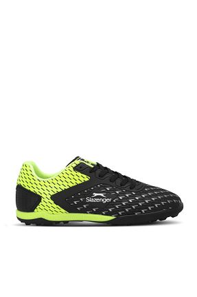 کفش فوتبال چمن مصنوعی مشکی بچه گانه پلاستیک Slazenger - کد 874745628