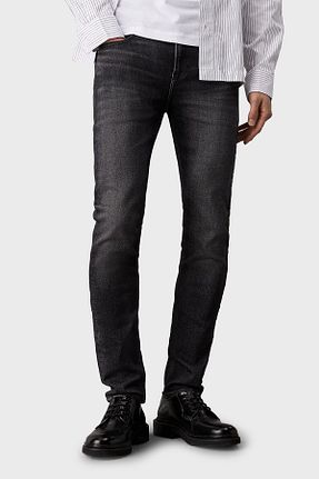 شلوار جین مشکی مردانه پاچه تنگ Calvin Klein - کد 874753477