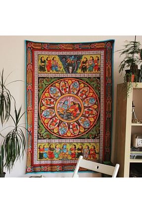 روپوش دیوار نارنجی WANDER TAPESTRY - کد 39694657