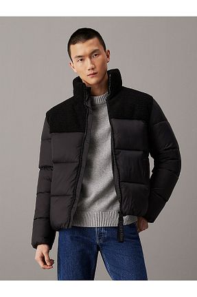 کاپشن مشکی مردانه رگولار Calvin Klein - کد 870533538