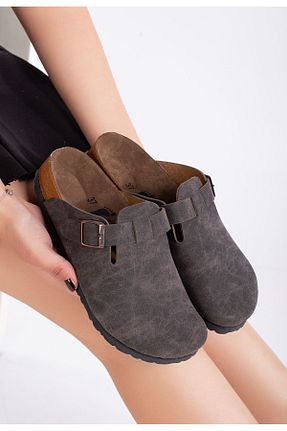 صندل قهوه ای زنانه پاشنه تخت MaskButik - کد 874777817