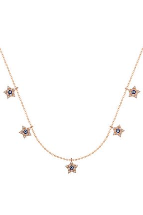 گردنبند نقره رنگی زنانه 925 عیار NazikEndam - کد 896050716
