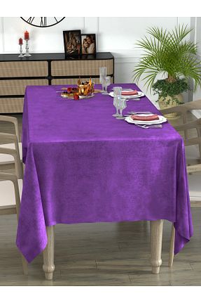رومیزی بنفش پلی استر Perle - کد 356366313