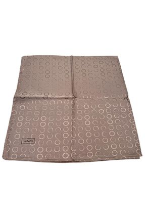 روسری بژ 90 x 90 PİRAMİT - کد 874811037