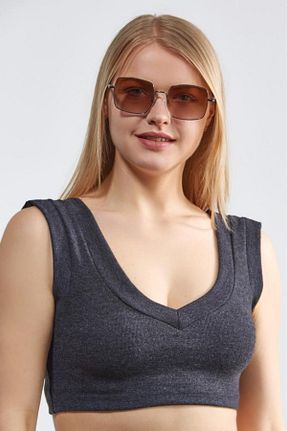 عینک آفتابی متالیک زنانه UV400 Gabba - کد 112297421