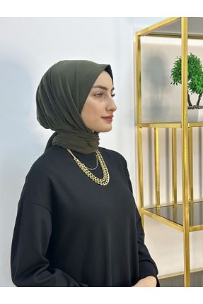 شال خاکی زنانه اکریلیک R&S modibone - کد 874829974