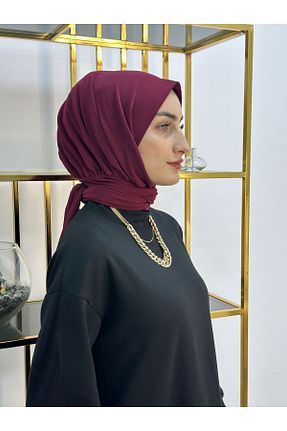 شال زرشکی زنانه اکریلیک R&S modibone - کد 874829998