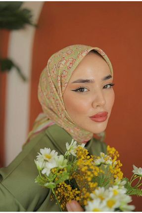 روسری رنگی پنبه ای Gold Garden - کد 875158081