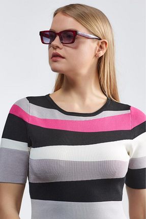 عینک آفتابی زرشکی زنانه UV400 Gabba - کد 99658901