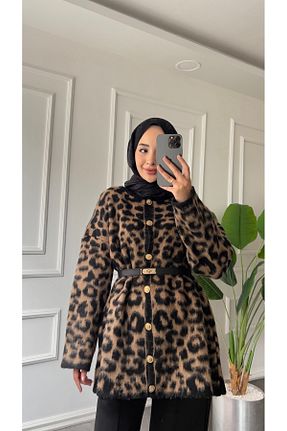 کت حجاب قهوه ای زنانه Relaxed Jose Clothing - کد 874830935